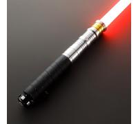 MechEdu Handle Length 28.5 cm Sabre Set with Removable PC Blade Handle, Cosplay Prop, with Realistic Collision Flash Effects, A Gift for Teenagers and Adults (Xenopixel Version)