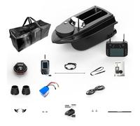 MechEdu V030 12V 2.4G High-Speed RC Bait Boat with GPS Positioning, Flexible Bait Deployment and Load Capacity, A Gift for Fishing Enthusiasts