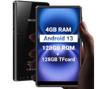 MECHEN 256GB WiFi MP3 Player with Bluetooth, Android 13 and Wi-Fi Streaming, 5" 1080P IPS Display, Preinstalled Audible, Amazon Music, Spotify, Play Store.