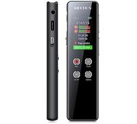 MECHEN 64GB Digital Voice Recorder with Playback, Voice Activated Audio Recording Device for Lectures Meetings, Dictaphone, A-B Loop Playback, Password Protection