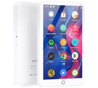 MECHEN Android 10 MP3 Player with 4" Touchscreen Bluetooth WiFi White | Android 10 OS, 2GB RAM+16GB ROM, Speaker, Spotify/Amazon Music/Audible, Google Play Store for Apps