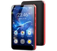 MECHEN X55 Android 10 Player 4" 96GB Touchscreen Bluetooth Black/Red | 3GB+32GB+64GB Card, 4" IPS Display, 2000mAh 15H Playback, Speaker, Spotify/Apple Music/Audible Preinstalled, Expand to 1TB