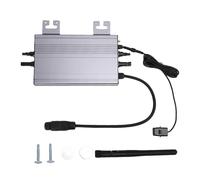 MechKit 1000W Power Inverter Grid Tie Inverter Smart WiFi Control Energy Storage Anti Backflow with Current Limiter IP65 All Aluminum Alloy Housing for Solar Panel Syste