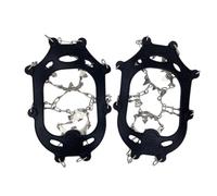 MechKit 19 Spikes Crampons Ice Cleats for Winter Walking | TPE ice grippers with 19 stainless steel teeth, -35°C flexibility, straps and storage bag