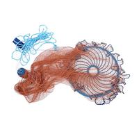 MechKit 360cm Fishing Casting Net High Strength Hand Cast Net with Flying Disc Durable Nylon Material for Ocean Lake Pond River Fishing