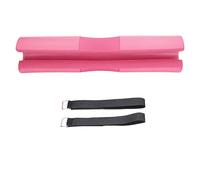 MechKit Barbell Squat Pad Shoulder Support Cushion Durable Rubber Foam Padding For Weightlifting Squats Lunges Hip Thrusts Gym Training Lightweight Portable 17.1 Inch (Pink)