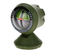 MechKit Car Inclinometer Slope Meter Angle Balancer Outdoor Multifunction High Sensitivity ABS Material Army Green 8x5.5x5cm for Car SUV Off Road Vehicles