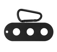 MechKit Cue Joint Protector Clip Aluminum Pool Table Stick Holder Secure Storage for Billiard Players 3 Hole Design 8.9cm Length