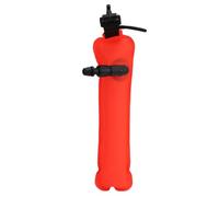 MechKit Diving Surface Marker Buoy Bright Color High Visibility Nylon Scuba Diving SMB for Underwater Activities Divers Safety Equipment Orange Yellow (Fluorescent Orange)
