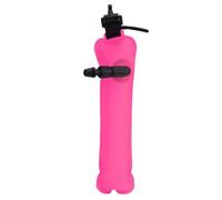 MechKit Diving Surface Marker Buoy Bright Color High Visibility Nylon Scuba Diving SMB for Underwater Activities Divers Safety Equipment Orange Yellow (Rose Red)