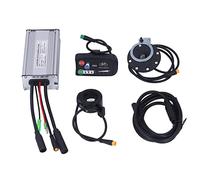 MechKit Electric Bike Motor Controller Kit, DC 36V 48V 500W 22A Motor Controller LED 880 Display 130X Thumb Throttle 8C Power Assist Sensor 1 to 2 Connecting Line Kit for Electric