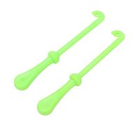 MechKit Fast Knot Tying Tool Hook Loop Disgorger Remover 2pcs Portable Plastic Fishing Line Tier Kit for Fly Fishing and Deep Sea Fishing Accessories