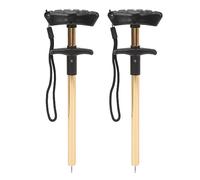 MechKit Fish Hook Remover Tool Durable T Shape Fish Hook Separator Portable Easy Reach Aluminum Fishing Hooks Extractor for Saltwater Freshwater Fishing 2pcs Set (L)