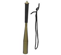 MechKit Fishing Bat Tool Fish Priest 25mm Diameter Aluminium Alloy Head with Non Slip EVA Foam Handle for Knocking Out Fish Red Green Options (Green)