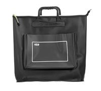 MechKit Folding Fish Bucket EVA Thicken Anti Leakage Zippered Side Pocket Design with Handles Live Fish Container for Outdoor Camping Fishing 48L Large Capacity (Black)