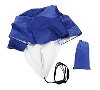 MechKit Football Drag Running Speed Training Resistance Parachute Strength Training Umbrella Adjustable Waistband For Outdoor Sports Strength Training 1Pcs (Blue)