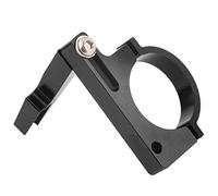 MechKit Front Derailleur Clamp Adapter Ultra Light Aluminum Alloy Foldable Bicycle Adjustable Road Bike Replacement Part for Mountain Bike Cycling Enthusiasts Black Red Optional (Black)