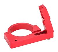 MechKit Front Derailleur Clamp Adapter Ultra Light Aluminum Alloy Foldable Bicycle Adjustable Road Bike Replacement Part for Mountain Bike Cycling Enthusiasts Black Red Optional (Red)