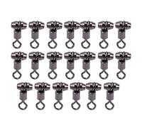 MechKit Gear Connector Fishing European Type Copper Enhanced Version 20pcs Powerful 35 418lb Saltwater Freshwater Fishing Equipment Stainless Steel Welding Ring Smooth Rotat (Medium: Approx.