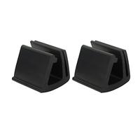MechKit Golf Cart Windshield Fixing Clips Durable Rubber Retaining Clips Secure Windshield for Club Cars and EZGO Golf Carts Easy to Install No Drilling Required 2PCS 52x52mm Black