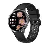MechKit GPS Sports Smartwatch 1.32 Inch AMOLED Touch Screen 100 Sports Modes Altimeter Barometer Compass 3ATM Water proof for Outdoor Enthusiasts Hiking Camping (Black)