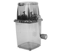 MechKit Hand Crank Manual Boilie Ice Crusher Ergonomic Portable Kitchen Bar Ice Blender Machine for Fishing Bait Lure Crushing Durable PP Plastic 1.2L Capacity
