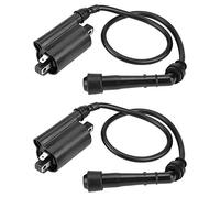MechKit Ignition Coil 2pcs High Performance Durable Black Plastic Ignition System Accessory for EX500 500 500R 1987 2009
