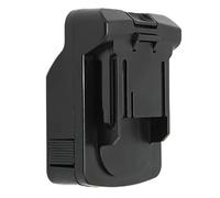 MechKit Lithium Battery Adapter Compact Lightweight 18V Cordless Power Tool Converter for ABS Black