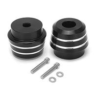 MechKit Motorcycle Handlebar End Caps Plugs Heavy Duty CNC Aluminum Alloy Anodized Coating Smooth Throttle Adjustment Better Directional Control for TIGER 900 GT RALLY 2020 (Black)