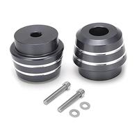 MechKit Motorcycle Handlebar End Caps Plugs Heavy Duty CNC Aluminum Alloy Anodized Coating Smooth Throttle Adjustment Better Directional Control for TIGER 900 GT RALLY 2020 (Ti Color)