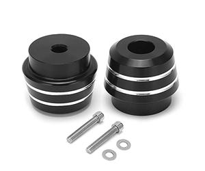 MechKit Motorcycle Handlebar End Caps Plugs Heavy Duty CNC Aluminum Alloy Anodized Coating Smooth Throttle Adjustment Better Directional Control for TIGER 900 GT RALLY 2020 (Black)