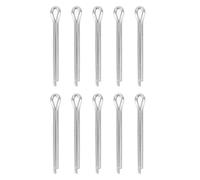 MechKit Outboard Engine Cotter Pin Set Premium Metal Durable Easy to Install Crucial Replacement Parts for Marine Engines 9.9 13.5 F9.9 F13.5 MU 1 MU 2 MU 20 MU 3 10 Pieces