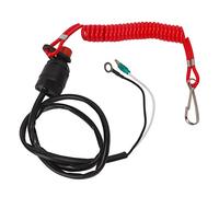 MechKit Outboard Engine Kill Switch Premium ABS Telescopic Emergency Stop Switch for Marine Motors T30 T15 75mm