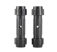 MechKit Plastic Paddle Connector Replacement Accessory for Kayak Inflatable Boat 2pcs High Strength Sturdy Anti Easy to Assemble Black 16.5 cm