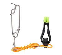 MechKit Power Grip Release Clip Board Mast Snap Clamp Strong Durable Adjustable Tension Fishing Line Grip for Trolling Boat Sea Fishing ABS Stainless Steel 10 35g #A #B #C #D (Type C)