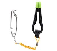 MechKit Power Grip Release Clip Board Mast Snap Clamp Strong Durable Adjustable Tension Fishing Line Grip for Trolling Boat Sea Fishing ABS Stainless Steel 10 35g #A #B #C #D (Type D)