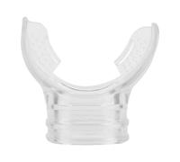MechKit Professional Scuba Diving Standard Bite Mouthpiece Premium PVC Transparent Comfortable for Scuba Diving 5x5 5x3 5cm 15g