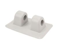 MechKit PVC Anchor Tie Off Patch Boat Fixed Anchor Bracket Holder Strong Durable Lightweight for Inflatable Boats Kayaks Dinghies PVC Material 120g 136x90x47mm (Grey)