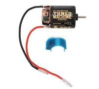 MechKit RC Car 540 Brushed Motor, 1/10 RC Crawler Car Brushed Motor with Blue Heat Sink, for Redcat, for Axial Scx10, for D90, for Hpi (80T)