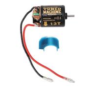 MechKit RC Car 540 Brushed Motor, 1/10 RC Crawler Car Brushed Motor with Blue Heat Sink, for Redcat, for Axial Scx10, for D90, for Hpi (13T)