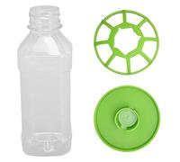 MechKit Reptile Water Bottle Automatic Feeder Dispenser Premium PP Safe Durable Easy Refill Cleaning for Lizards Turtles Tortoises Chameleons Pet Stores Zoo Gardens (Small)