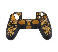 MechKit Soft Silicone Case Skin Grip Shell Cover for Controller Personalize Your Game Experience Non Slip Design Fit Easy Install Comfortable Feel Protective Cover for Gaming Enth (Black Yellow)