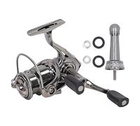 MechKit Spinning Fishing Reel Swing Arm Kit High Performance 13+1 Bearing Gapless Design Smooth Casting for Saltwater Freshwater Fishing Stainless Steel Zinc Alloy Brass Constructi