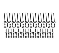 MechKit Stainless Steel Carp Fishing Ring With Bait Screw Rotation Quick Changing Hook Lures For Carp Anglers Durable Lightweight Easy To Carry 20PCS Bag