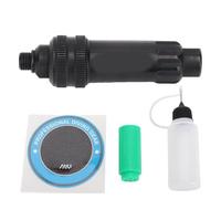 MechKit Submersible Filter Humidification System High Efficiency Portable Automatic Humidifier Breathing Regulator for Scuba Diving Brass Construction (Black)