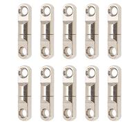 MechKit Swivels Fishing Tackle High Tensile Strength Rolling Bearing Snap Connector Durable Stainless Steel Swivels Set for Angling 5mm 0.2in 10pcs