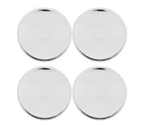 MechKit Wheel Center Cap Stylish Durable ABS Hub Cover For Car Wheel Customization 68.5mm OD 64mm ID 4PCS Set (Cr Plated)