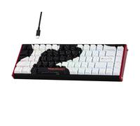 MechLands ALUX68 HE Aluminum Rapid Fast Gaming Keyboard with Magnetic Switch, Wired Hall Effect Keyboard with 8K Polling Rate, 0.125ms Latency, RGB Backlight (Black Topographic, ALUX68 MAX)