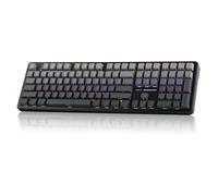 MechLands Aula F108 100% Wireless Gaming Keyboard 4000mAh Battery, Full Size Custom Gasket Mechanical Keyboard, Programmable 108 Keys, Hot-Swappable, for Win/Mac (Black Gradient)