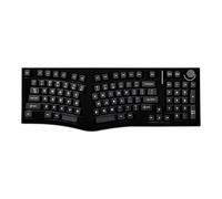 MechLands Feker Alice98 Ergonomic 98 Keys Custom Mechanical Keyboard, VIA Programmable, USB-C Wired Gaming Keyboard, Hot Swappable, 5 Layer Paddings, Control Knob, NKRO, RGB for Win/Mac (Black)